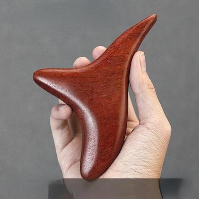 Strumenti per Massaggio Punto Trigger in Legno Gua Sha, Strumenti Professionali per Drenaggio Linfatico, Strumenti per Massaggio Terapia del Legno per Schiena Gamba Mano Viso