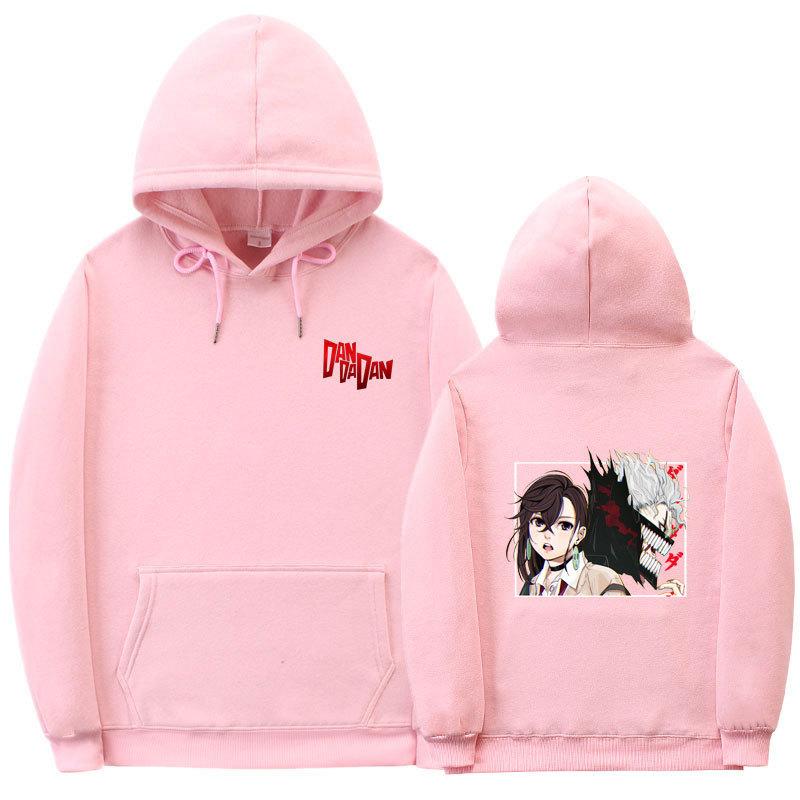Anime Dandadan Men Fashion Hoodies Men Women Hooded Sweatshirts Hip Hop Casual Pullovers Autumn Boys Girls Streetwear Hoodie
