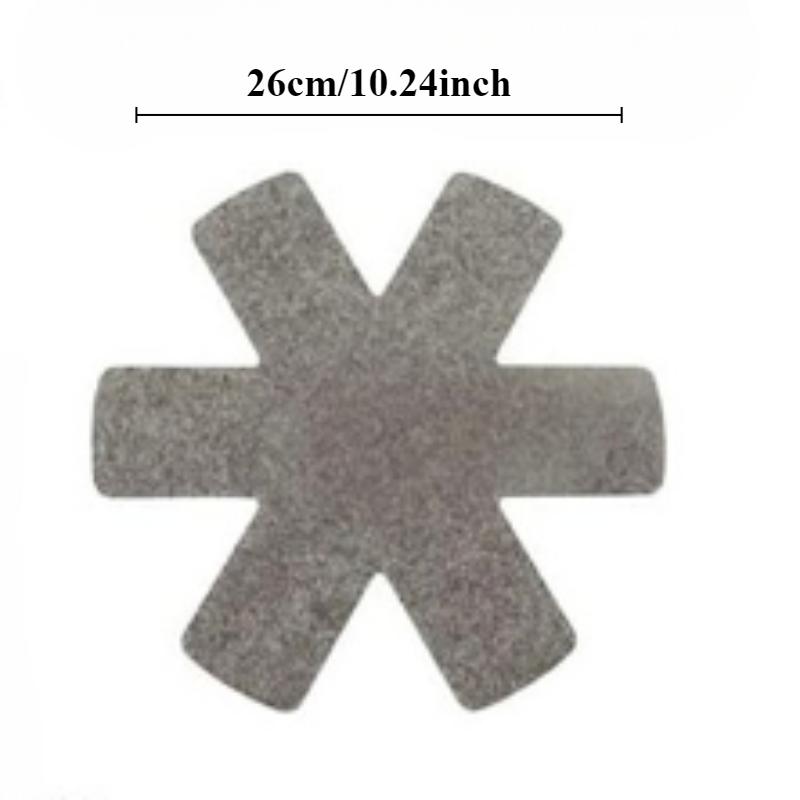 Filz Topfuntersetzer Antihaft Topfschutzpad Saugfähiges Pad Wärmeisolierendes Vliesstoff Topfuntersetzer