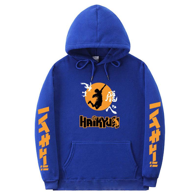 Haikyuu Haikyuu Haikyuu Cartoon Day Anime Loose Hooded Sweatshirt Sweatshirt