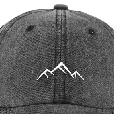 Verstellbare Vintage-Kappe für Damen und Herren für Outdoor-Wanderungen und Bergsteigen