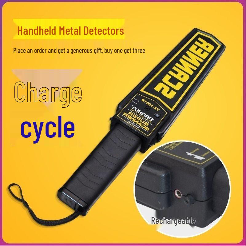 

High Precision Handheld Metal Detector for Security and Exam Room Use