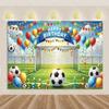 Football Sports Theme, Birthday Party, Decorative Background, Surprise Gift for Boy, Cake Table Banner, Accessories2307