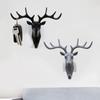 Antlers Deer Head Key Holder Plastic Deer Horn Hook Creative Deer Horns Hanger Scarf
