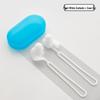 3-Layer Waterproof Silicone Swimming Earplugs & Nose Clip Set with Anti-Drop Cord