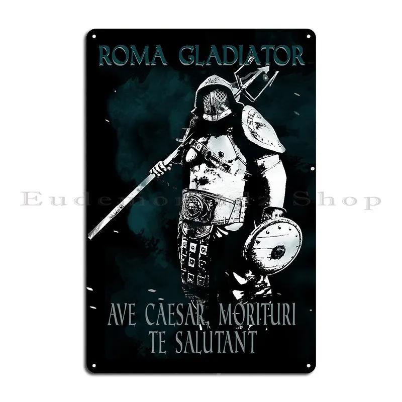 Audentes Fortuna Iuvat SPQR Antica Roma Argento Romano Aquila Invictus Metallo Muro Grotta Garage Progettazione Decorazione Latta Segno Poster