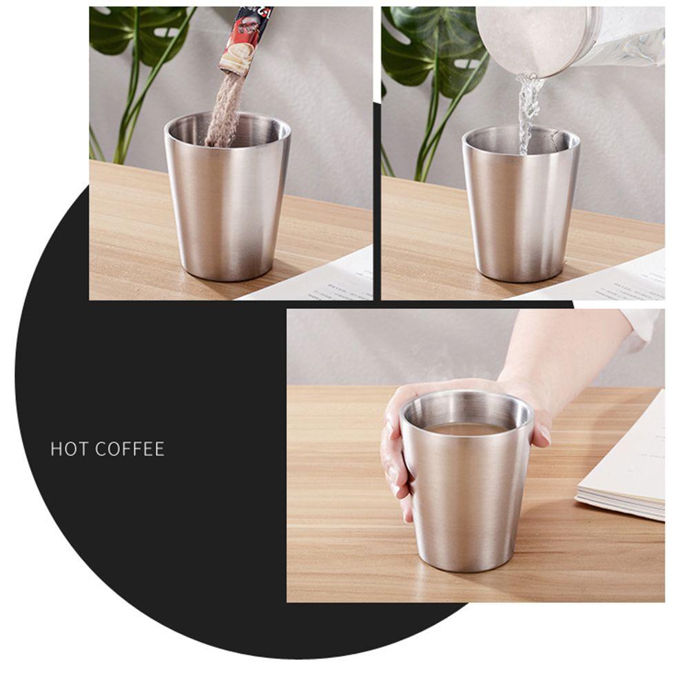 Portable Kitchen & Bar Drinkware Cold Beer Water Jug Stainless Steel Cup Coffee Mug Tea Cups