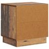 Vintage Style Nightstand Made of Reclaimed Wood 43 x 34.5 x 44.5 cm Engineered Wood