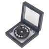 Click Slider Metal Round Shape Anxiety Stress Relief Slider Sensory Toy for School Home Silver