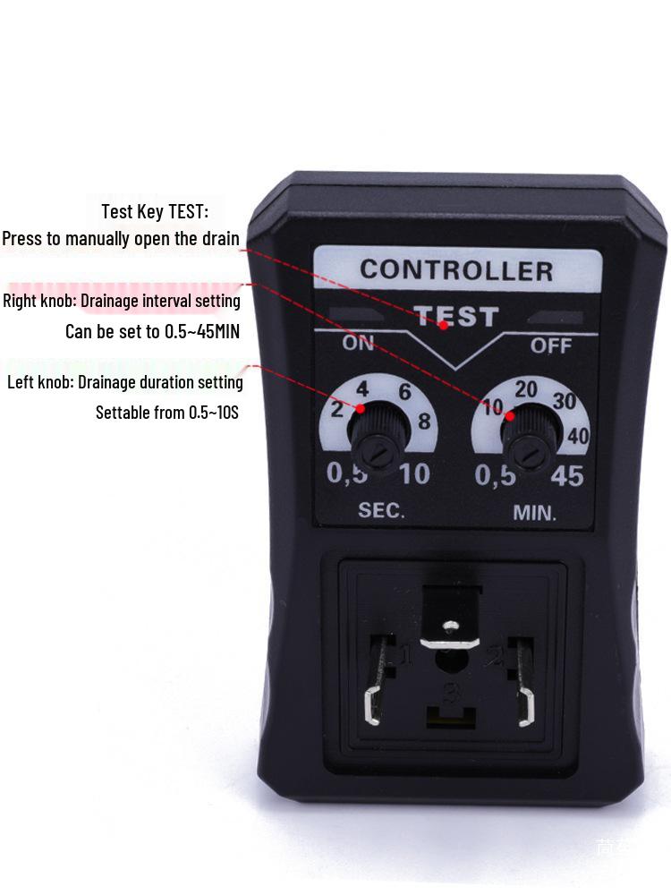 Timed Automatic Solenoid Valve for Air Compressor and Dryer