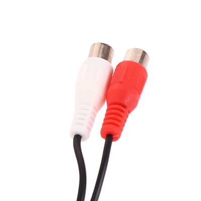 Universal Rca Cable 3.5Mm Jack Stereo Audio Cable To 2Rca Socket Female To Male To Headphone 3.5Mm Adapter For Dvd Amplifier