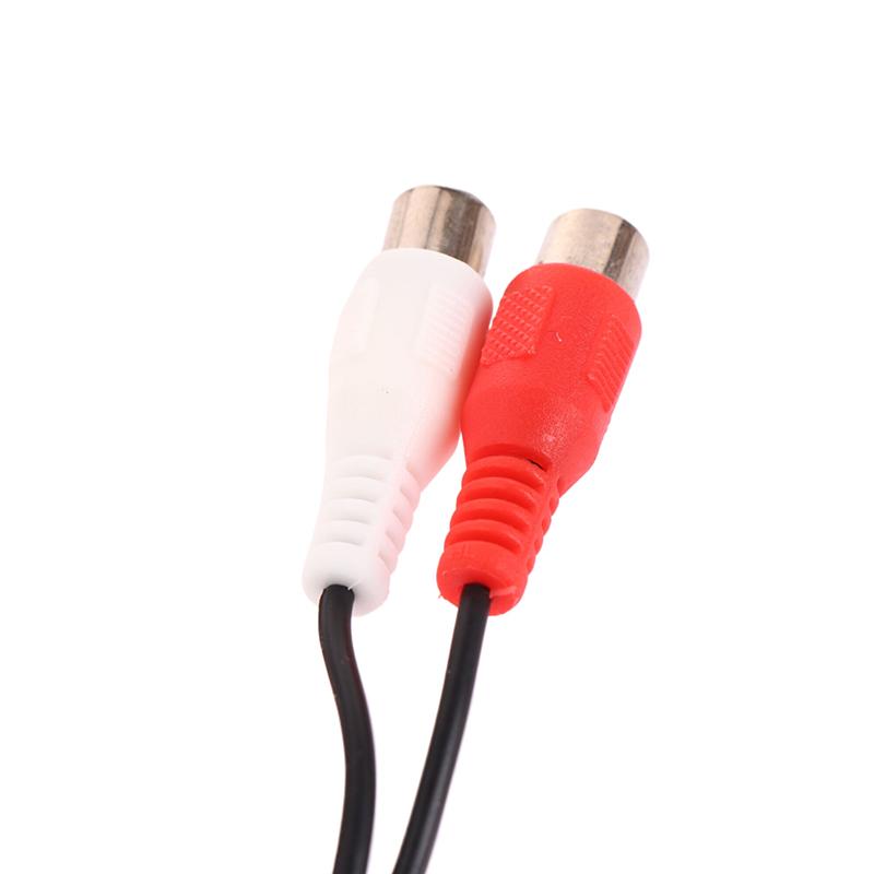 Universal Rca Cable 3.5Mm Jack Stereo Audio Cable To 2Rca Socket Female To Male To Headphone 3.5Mm Adapter For Dvd Amplifier