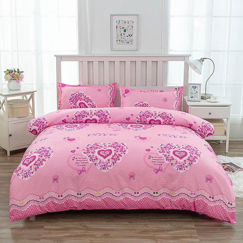 Flannel Duvet Cover Set - Single Piece for Dormitory Bunk Bed, Includes Pillowcase & Double Duvet Cover