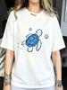 Minimalist Sea Turtle T Shirt Cute Animal Graphic Tee Retro Aesthetic Harajuku Streetwear Top Casual Unisex Short Sleeve Tshirt