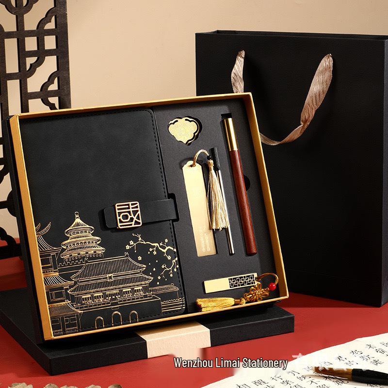 Palace Museum National Trend A5 Notebook Gift Set with Custom Logo