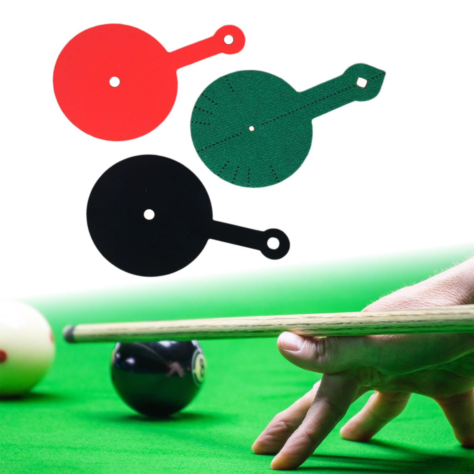 

3Pcs Billiards Aiming Practice Stickers Accessories Training