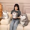 Cute Artificial Otter Doll Plush Toy Gray Little Otter Doll Children Soothing Doll Birthday Gift