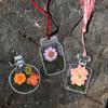 Handmade Dried Flower Bookmark Kit: Spring Leaf Specimen Album