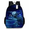 Naruto Peripheral Schoolbag Naruto Sasuke European and American Elementary and Middle School Students Backpack Cartoon Animation Computer Bag