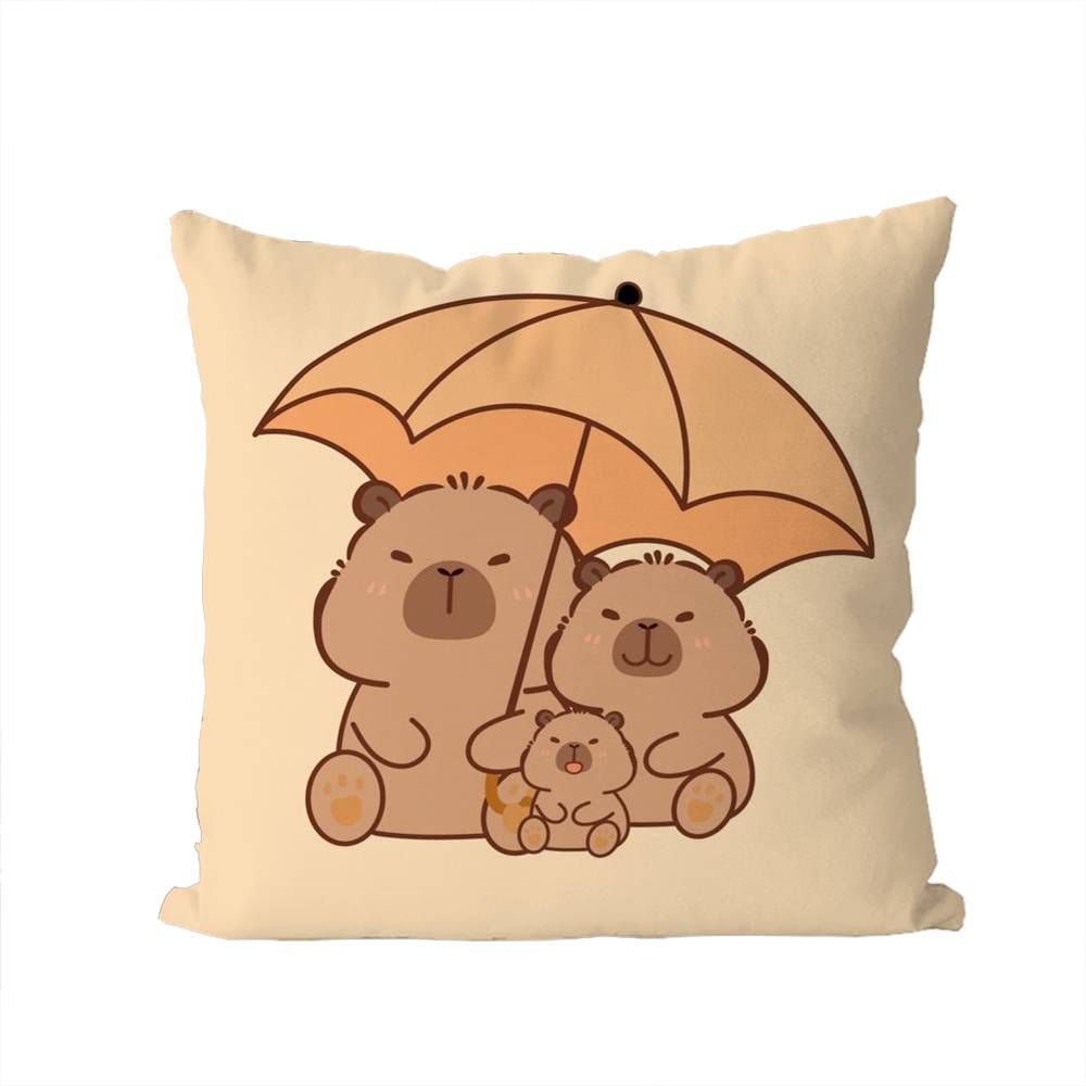 

Охлаждающая подушка-капибара, дизайн спокойного друга, уютный комфорт для спальни, гостиной, время для релаксации 18x18Inch