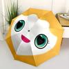 1pc Egg Character Illustration Umbrella with Plastic Handle,Suitable for All Seasons Home Travel Outdoor UmbrellaM912