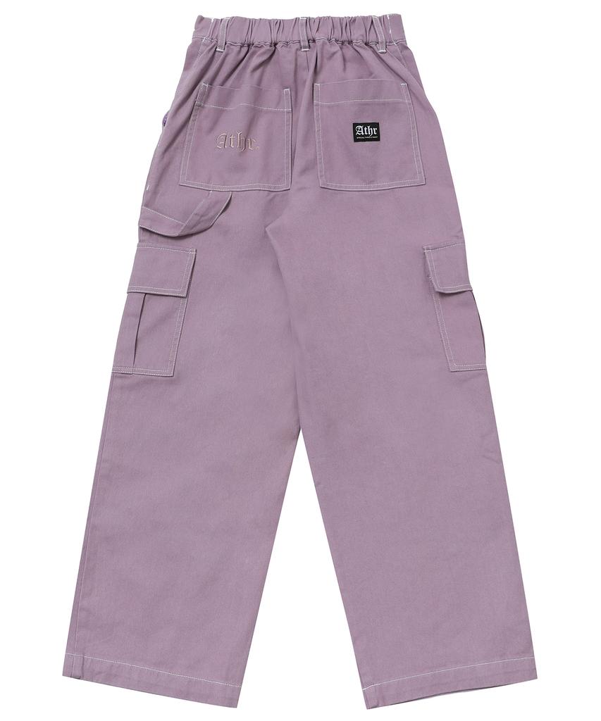 ANDTHEOTHER Purple Cargo Pants