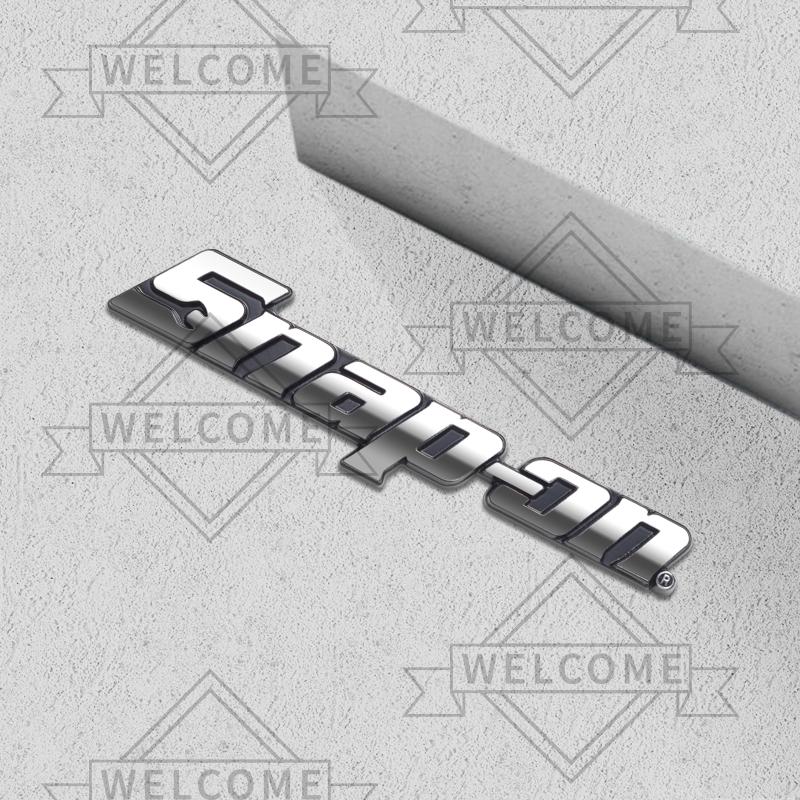 3D 20cm Stickers For Snap On Tools Box Toolbox Labeling Emblem Auto Body Letter Badge Decoration Accessories
