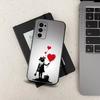 Graffiti Art B-Banksy S-Street Case For Samsung Galaxy A73,72,41,J7,22,Note,31,8,9,52,71,53,32,Soft Black Silicone Cover