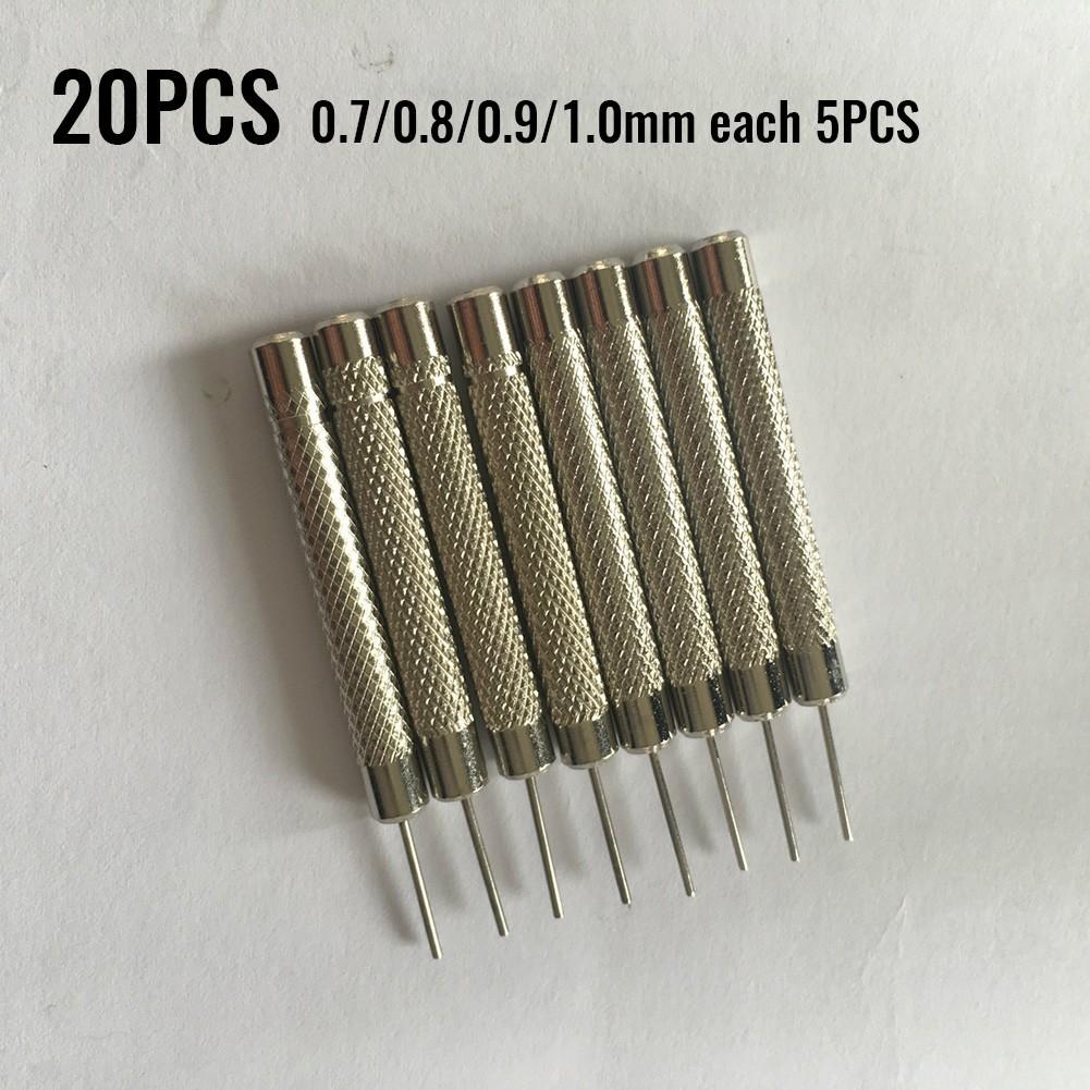 20PCS Thimble For SMITH  Tube Punch Drift Pin Set  Cleaning Care Tool