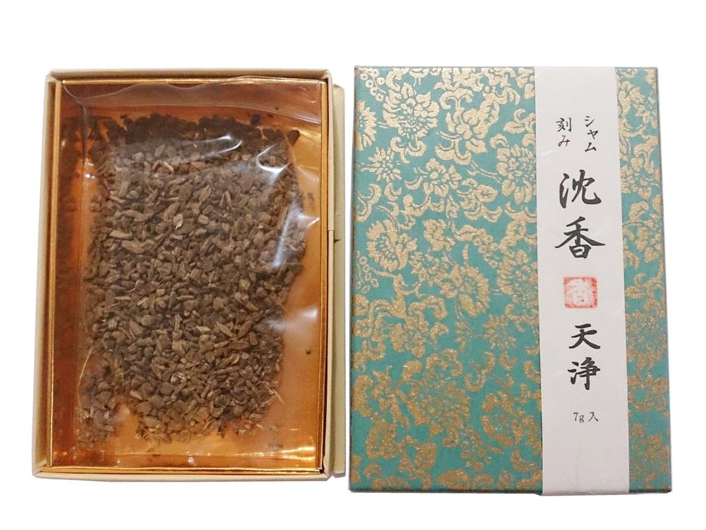 Awaji Baikundou Incense, Siamese Agarwood, Tenjo, 7g, Chopped, for Burning (Natural Vietnamese Agarwood, Vietnam Agarwood, Vietnam Agarwood) #953