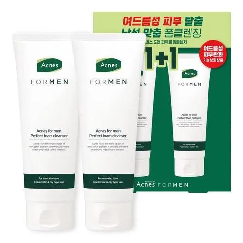 Acnes For Men Perfect Foam Cleanser 1+1 Специальный набор