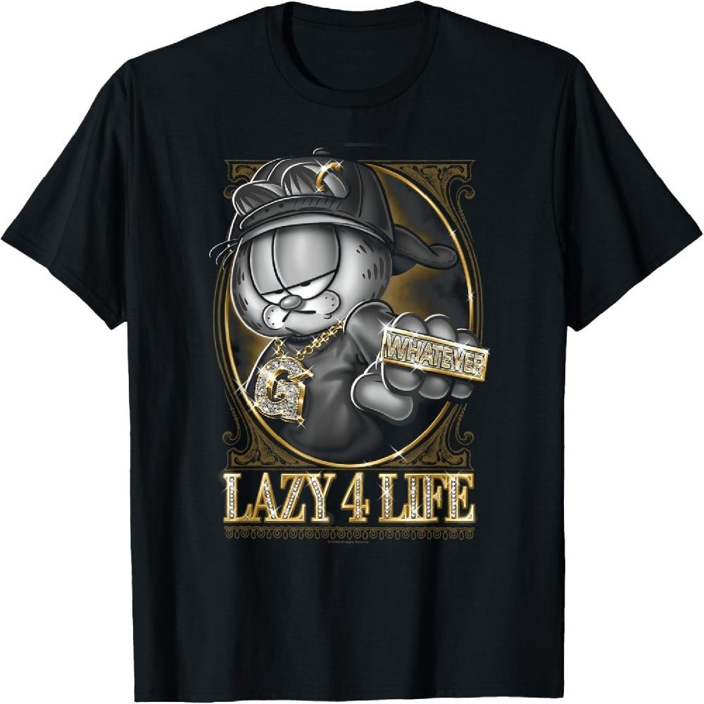 Футболка Garfield Lazy 4 Life XXXXXL чёрный