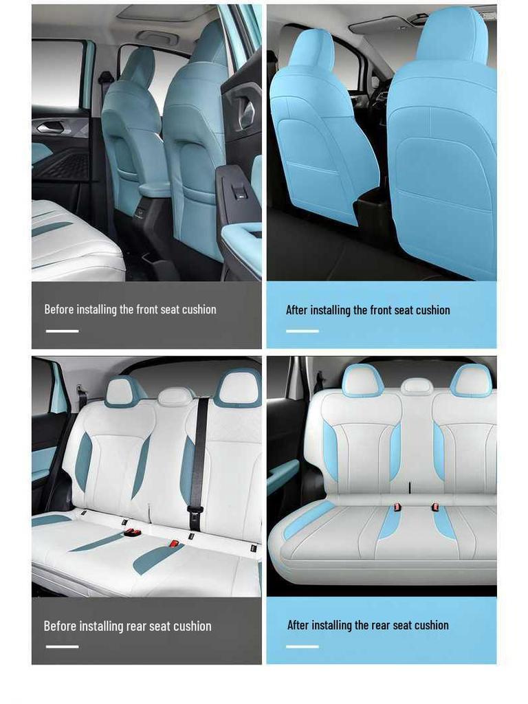 Geometry E Uniwersalne Skórzane Pokrowce na Fotele Samochodowe - Pełne Pokrycie, Na Wszystkie Pory Roku