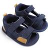 Denim Baby Velcro Walking Sandals