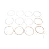 12 Pcs Acoustic Guitar Strings 12?52 Gauge Phosphor Bronze PU Coating Guitar Strings R12
