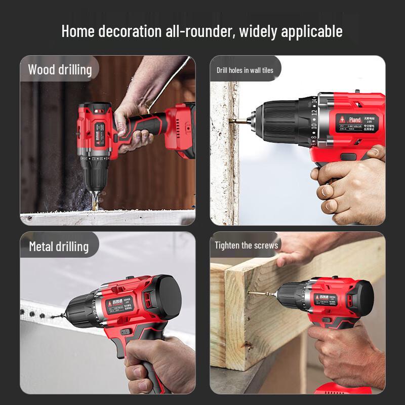 Puangd Cordless Electric Drill/Screwdriver CN plug (adapter included)
