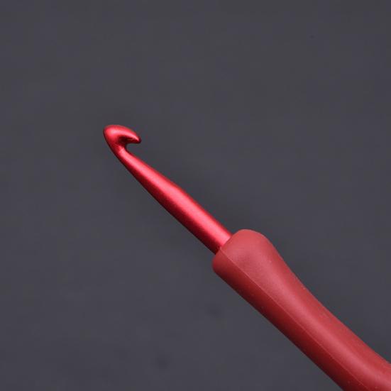 9 ks háčkovací háček Ergonomické háčkovací jehly bez námahy Odolné dlouhé pletací jehly Příslušenství k háčkování