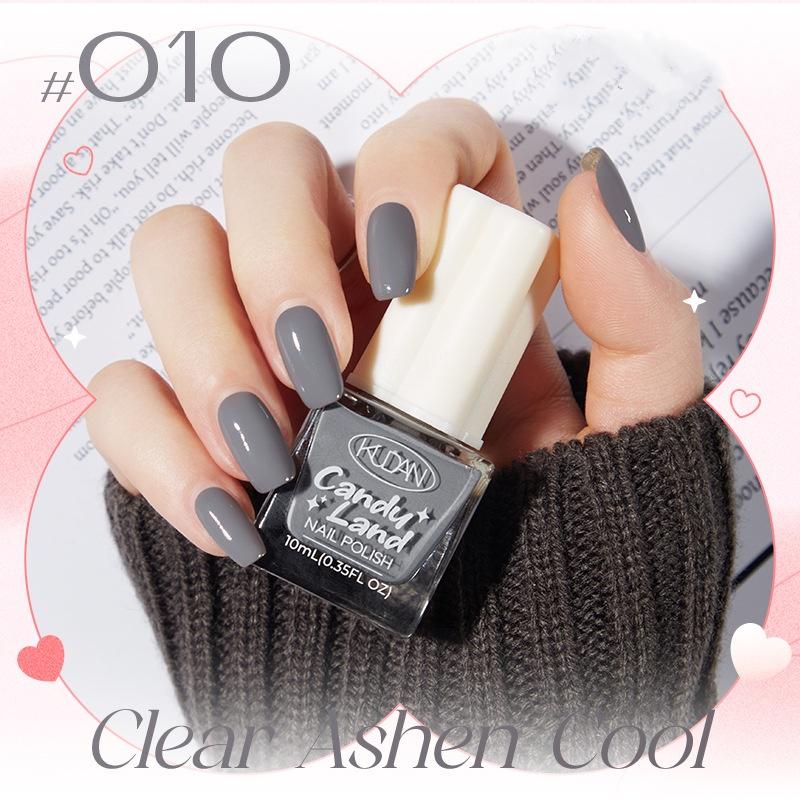 Water-based Nail Polish, No Baking, Long-lasting, Quick-drying, Nude Color, Fine Shiny Nail Polish, Nail Polish