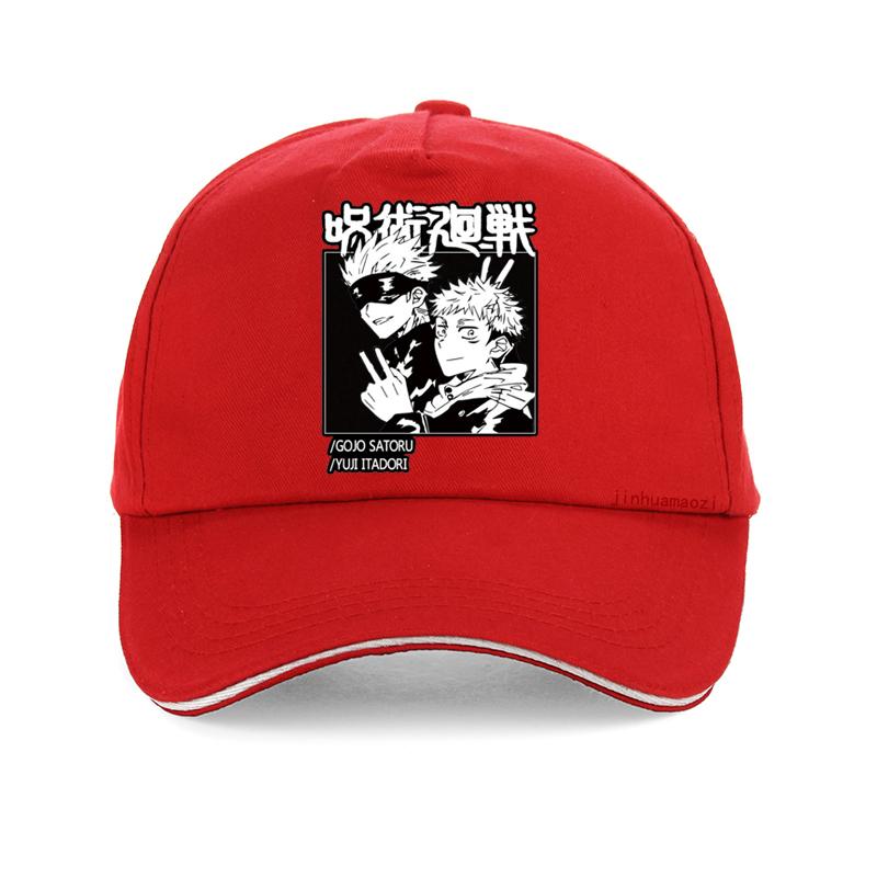 Anime Gojo Satoru Hat Fashion Men Jujutsu Kaisen Baseball Cap Summer Unisex Casual Jujutsu Kaisen Adjustable Snapback Hats