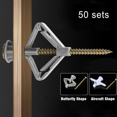 Expansion Plug Screws Airplane Shape Butterfly Shape