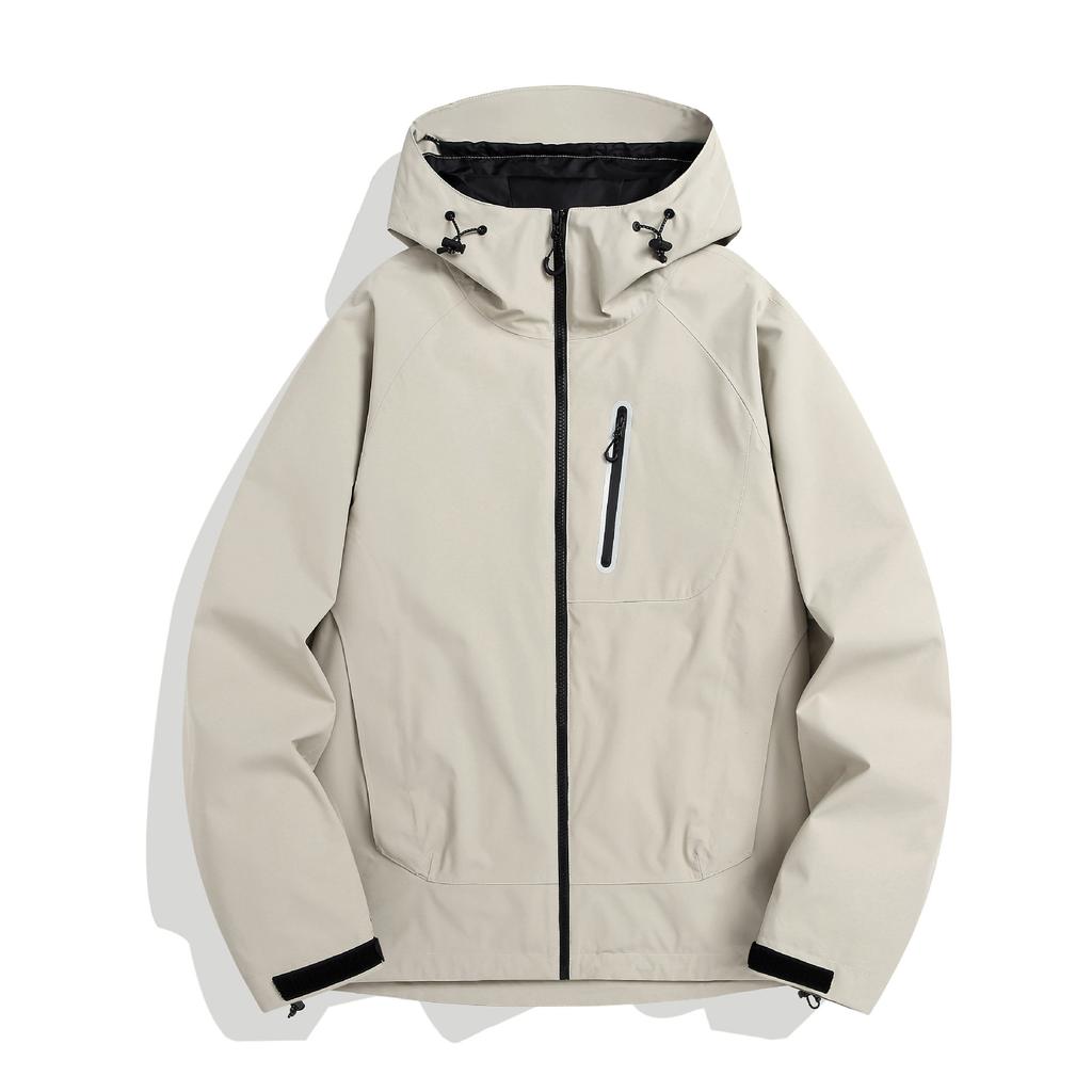 New Outdoor Mountaineering Clothing, Windproof and Water-repellent Jacket, Three-in-one Jacket, Removable Polar Fleece