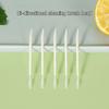60 piezas/caja de cepillos de dientes de doble cabeza con forma de espina de pescado, para el cuidado bucal, limpieza de dientes, herramientas para residuos de comida, palillos de dientes superfinos para el hogar