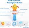 Interactive Talking Parrot Animated Toy with Strap, Repeats What You Say, Music & Whistle, Kids Electronic GIft for Boys & Girls