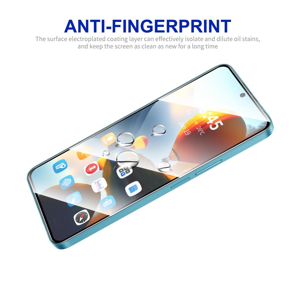 ENKAY HAT PRINCE 5Pcs For Xiaomi Redmi K70 Ultra Screen Protector 0.26mm Silk Printing High Aluminium-Silicon Glass Film