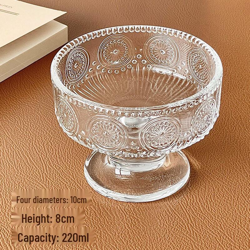 Kemeiruite Sunflower Pattern Glass Cup