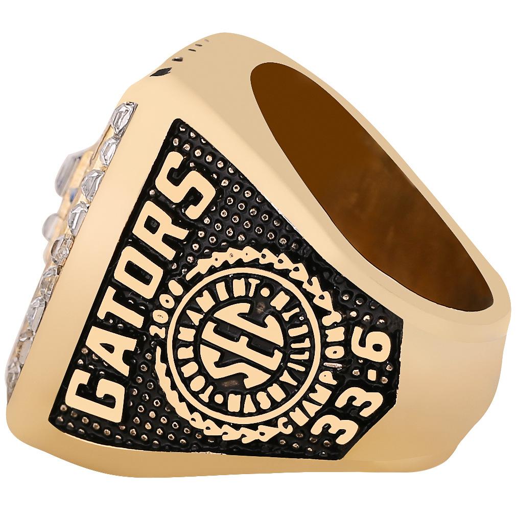 2007 University of Florida Gators Championship Ring NCAA Basketball Fan Collection Replica Commemorative Ring