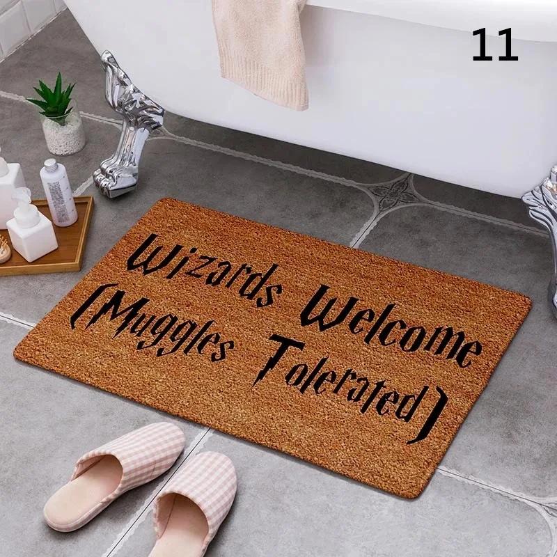 Cartoon Camper Carpet Bathroom Entrance Doormat Bath Indoor Floor Rugs Absorbent Mat Anti-slip Kitchen Rug for Home Decorative