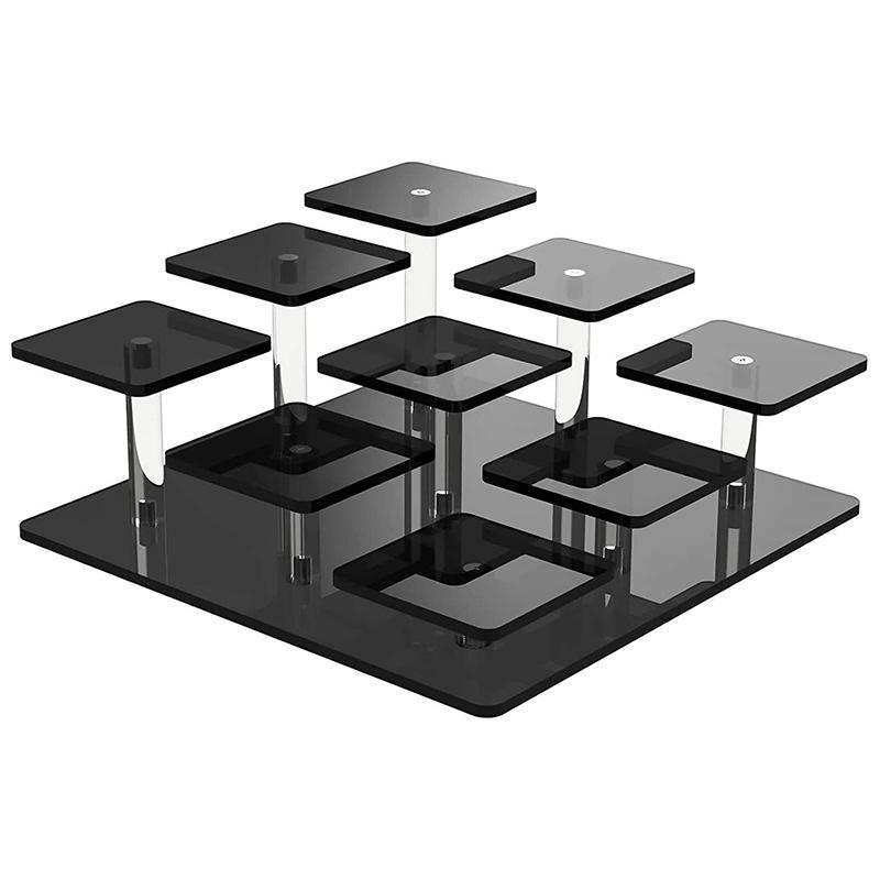 Transparent Acrylic Display Stand for Action Figures, Blind Boxes, Dolls, and Desserts