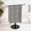 Space-Saving Vertical Towel Rack for Bathroom or Kitchen Countertop Storage