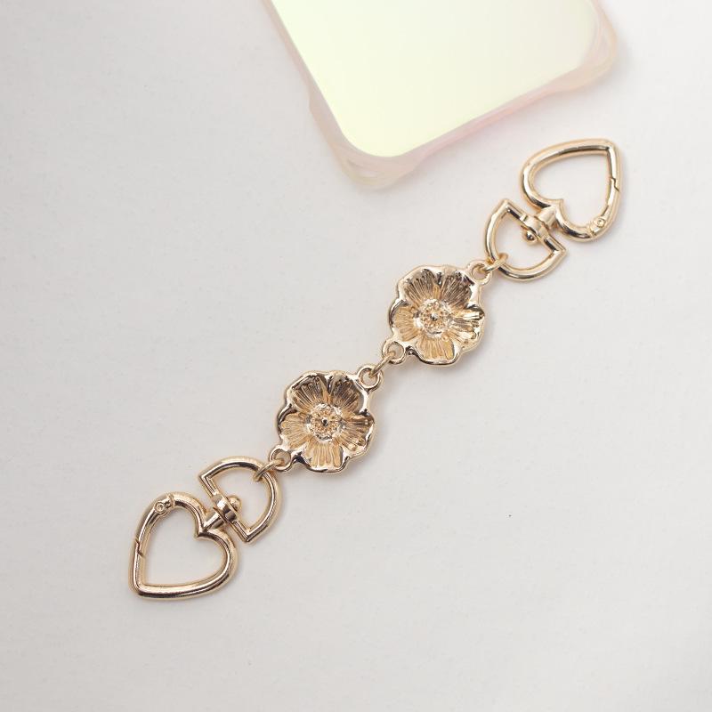 

Античная бронзовая цепочка-удлинитель для ремня сумки с цветком: Модификация ремня через плечо, плечевого и подмышечного ремня. Bag Extension Chain